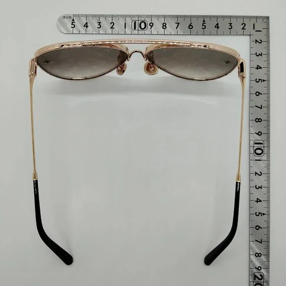 Authentic Louis Vuitton Sunglasses Z1781U Womens Gold mn410-010826 - Picture 5 of 8
